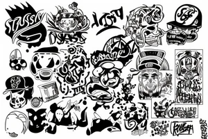 Stussy tattoo idea