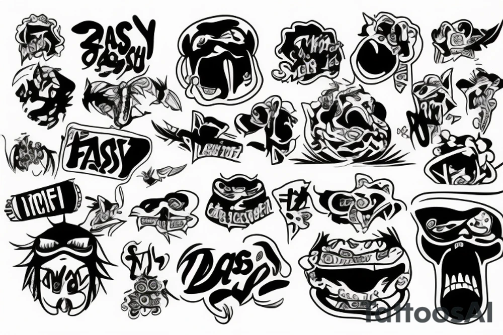 Stussy tattoo idea