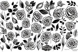 Brady flower tattoo idea