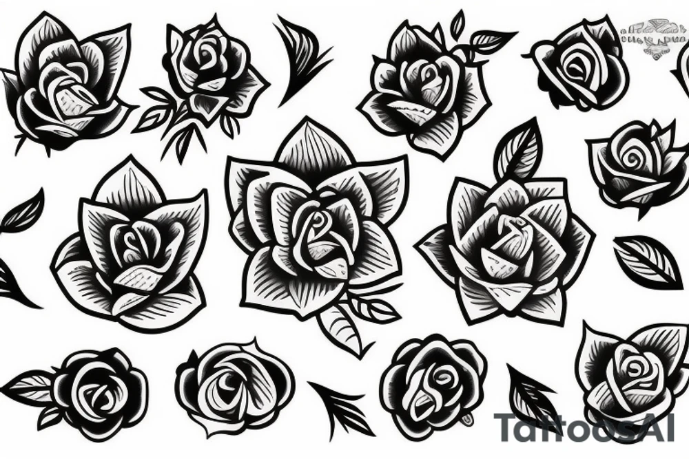 Brady flower tattoo idea