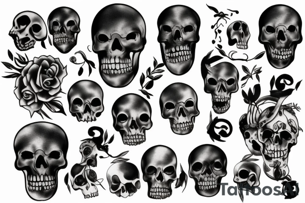 Memento Mori tattoo idea