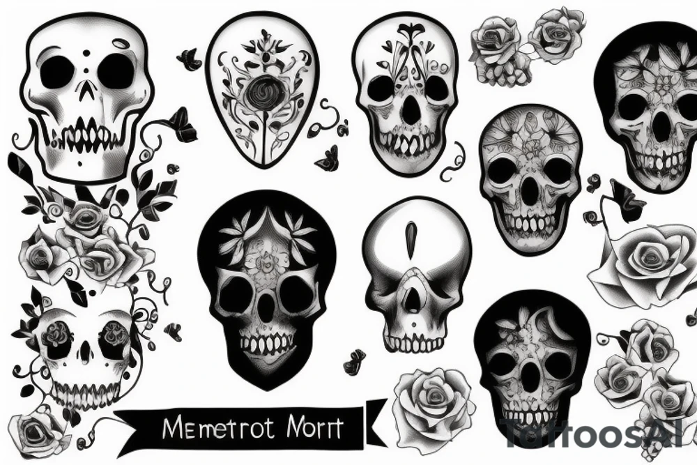 Memento Mori tattoo idea