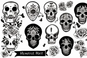Memento Mori tattoo idea