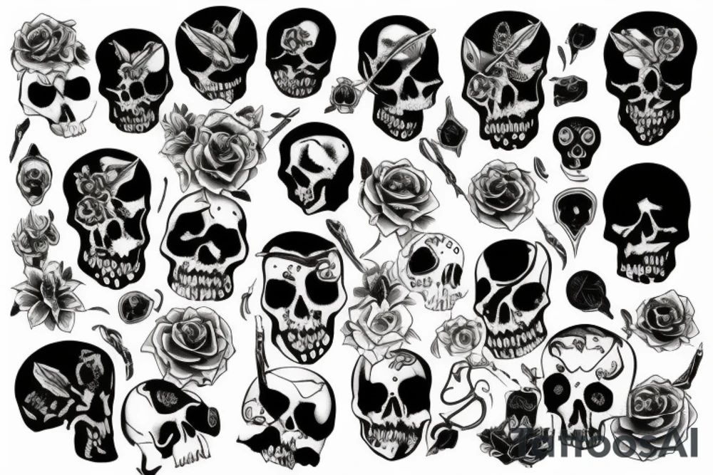 Memento Mori tattoo idea