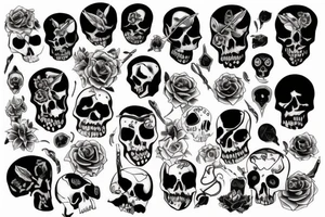 Memento Mori tattoo idea