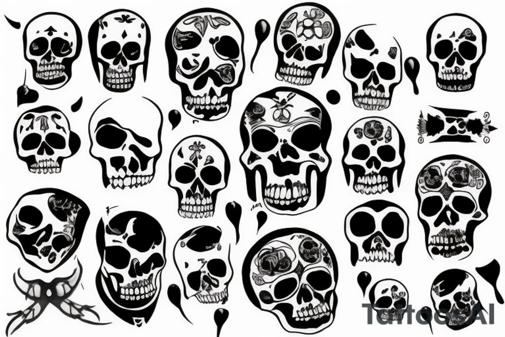 Memento Mori tattoo idea