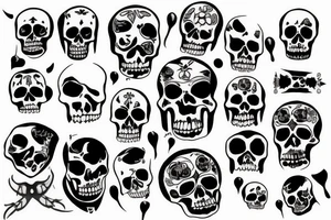 Memento Mori tattoo idea