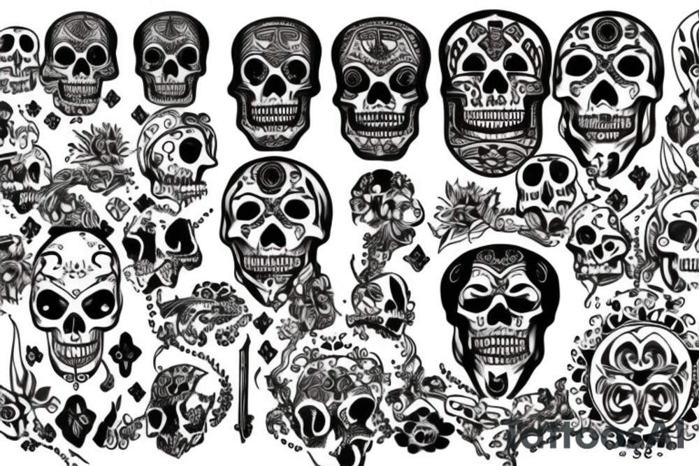 Memento mori tattoo idea