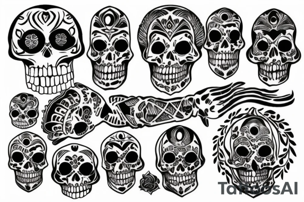Memento mori tattoo idea