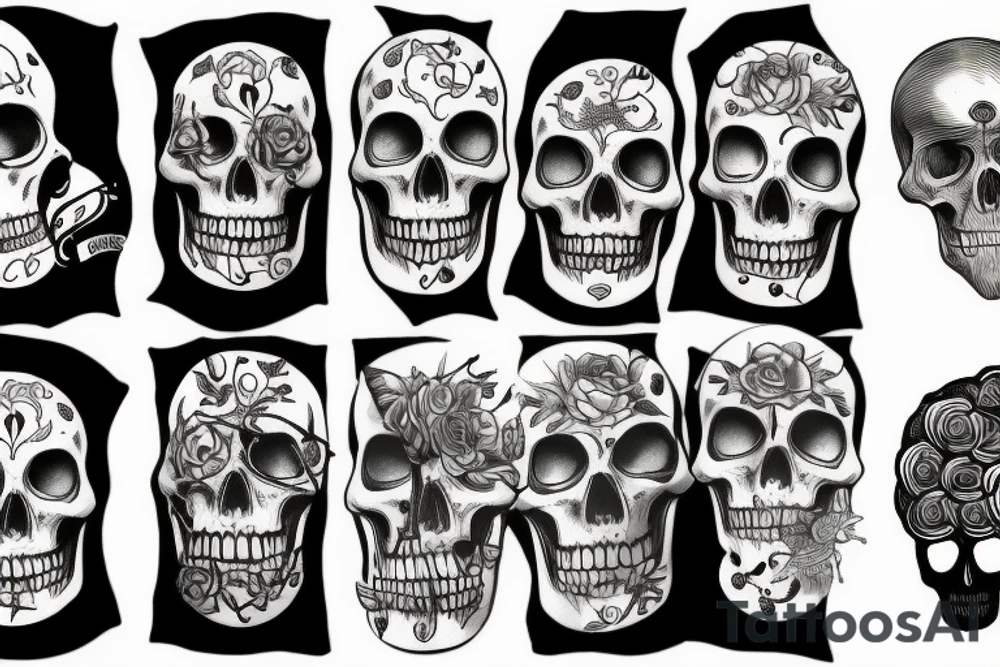 Memento mori tattoo idea