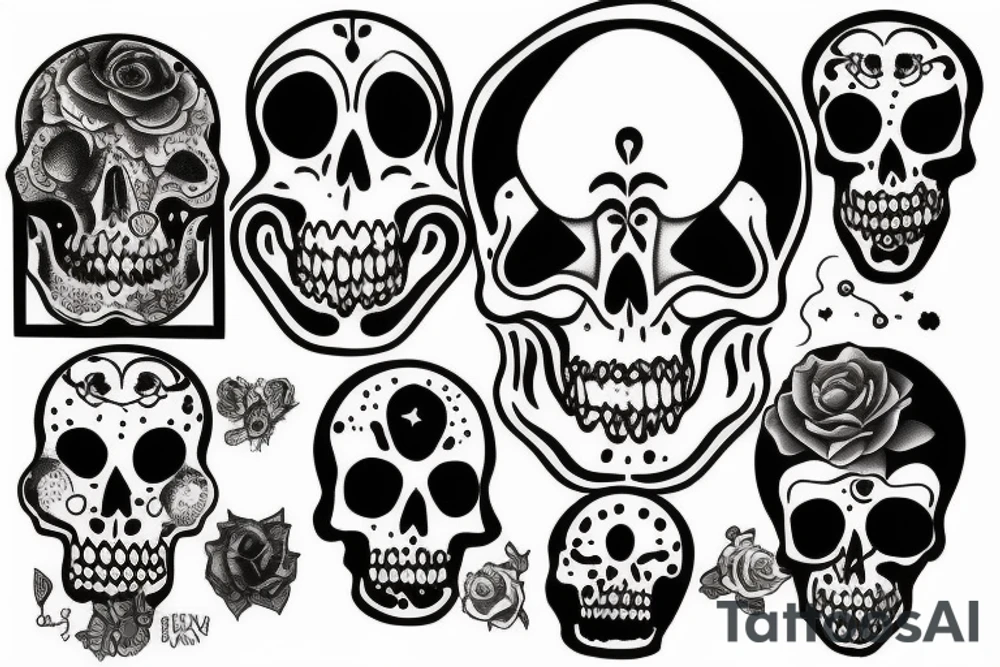 Memento mori tattoo idea