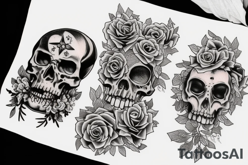 Memento mori tattoo idea