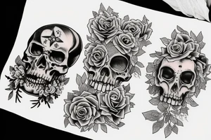 Memento mori tattoo idea