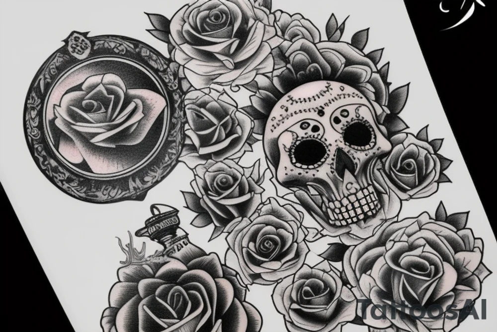 Memento mori tattoo idea