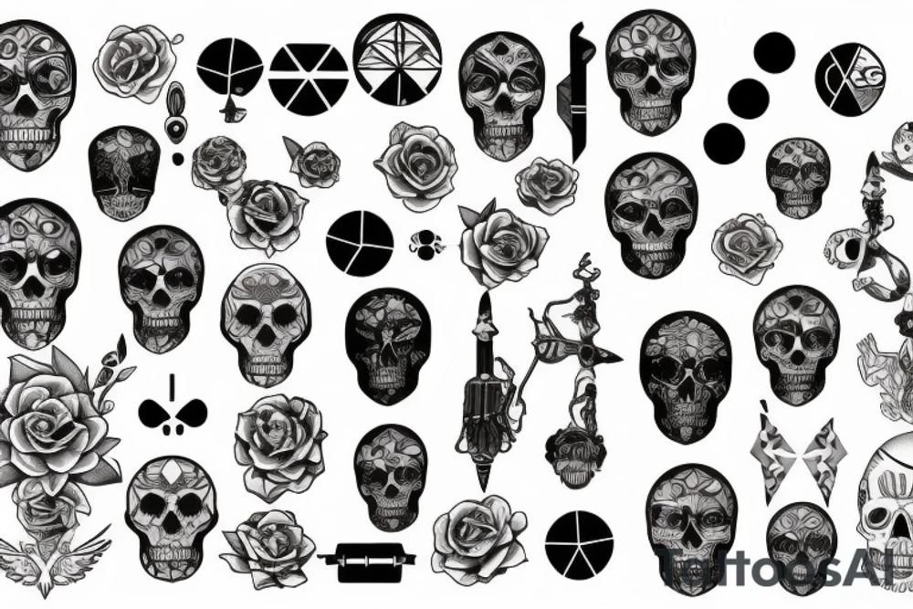Memento mori tattoo idea