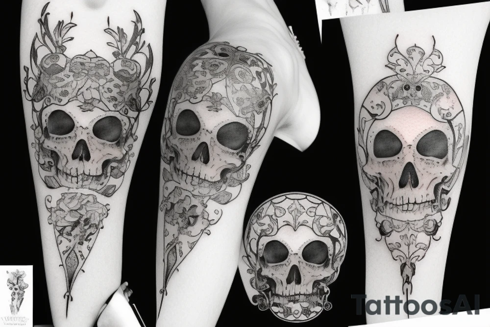 Memento mori tattoo idea