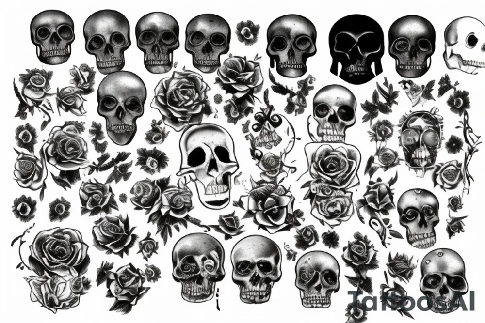 Memento mori tattoo idea