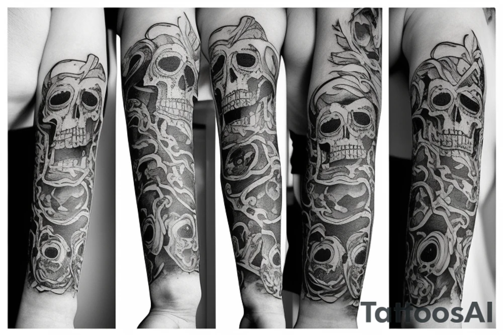 Memento mori tattoo idea