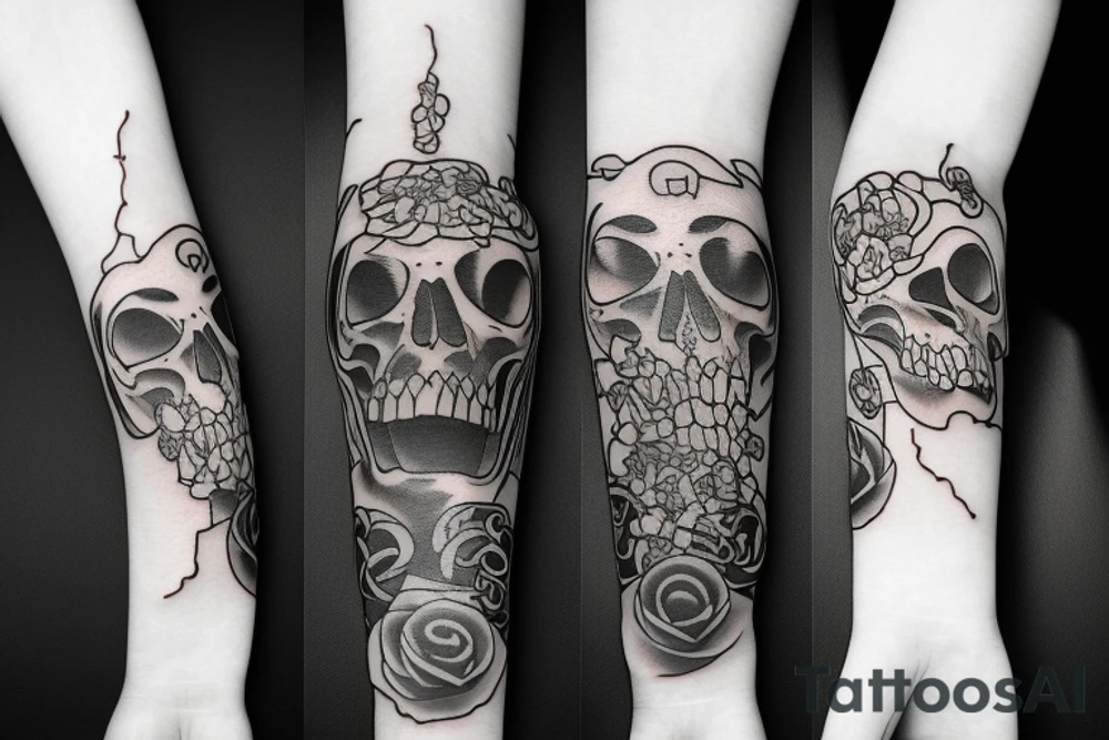 Memento mori tattoo idea