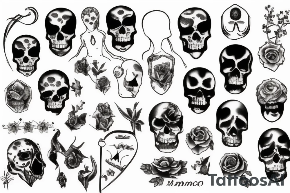 Memento mori tattoo idea