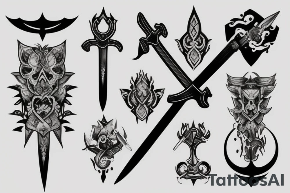 Sword tattoo idea