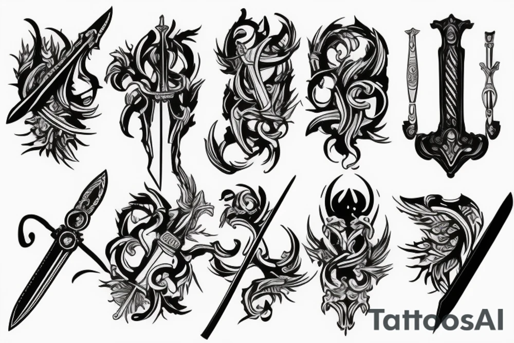 Sword tattoo idea