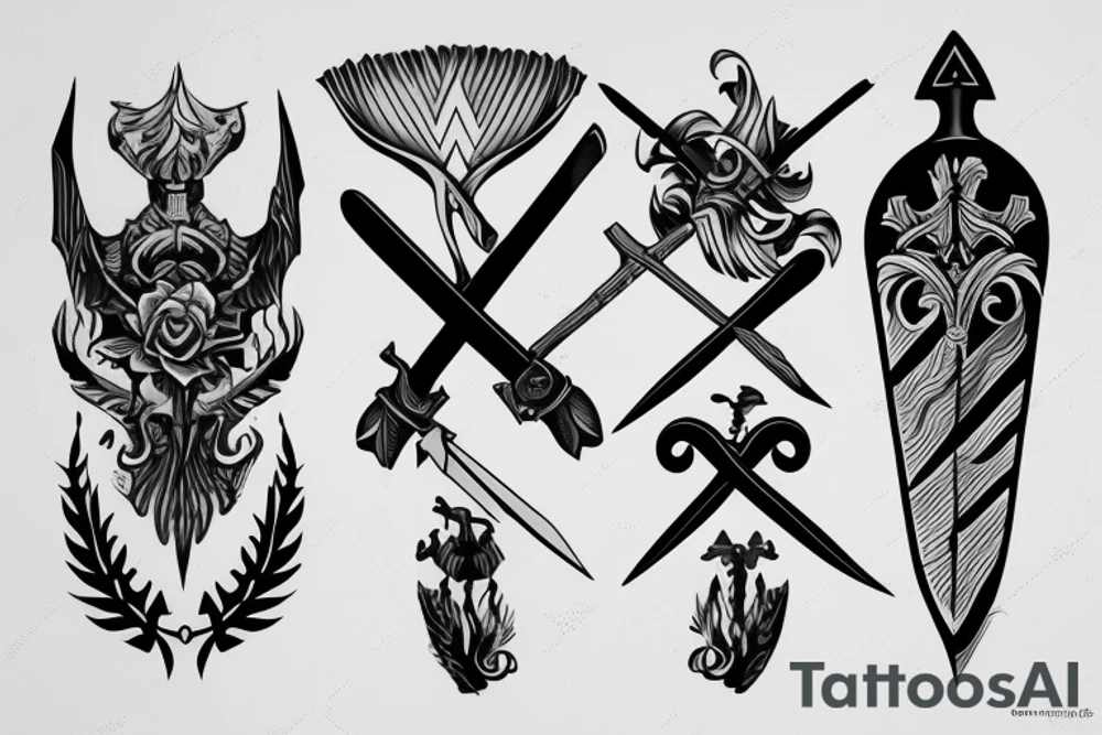 Sword tattoo idea