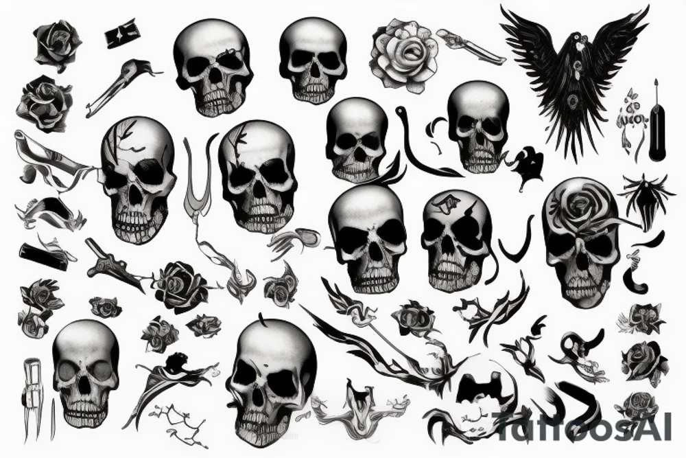 Death tattoo idea