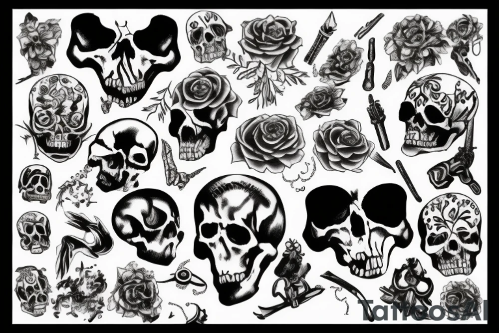 Death tattoo idea