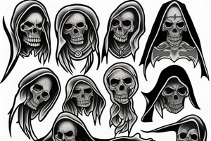 Grim reaper tattoo idea