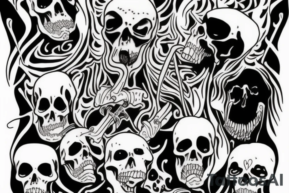 Grim reaper tattoo idea
