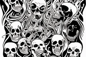 Grim reaper tattoo idea