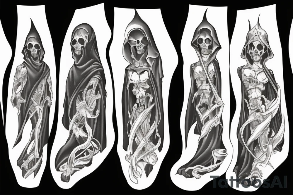 Grim reaper tattoo idea