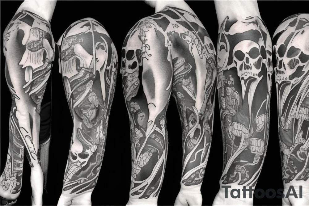 Grim reaper tattoo idea