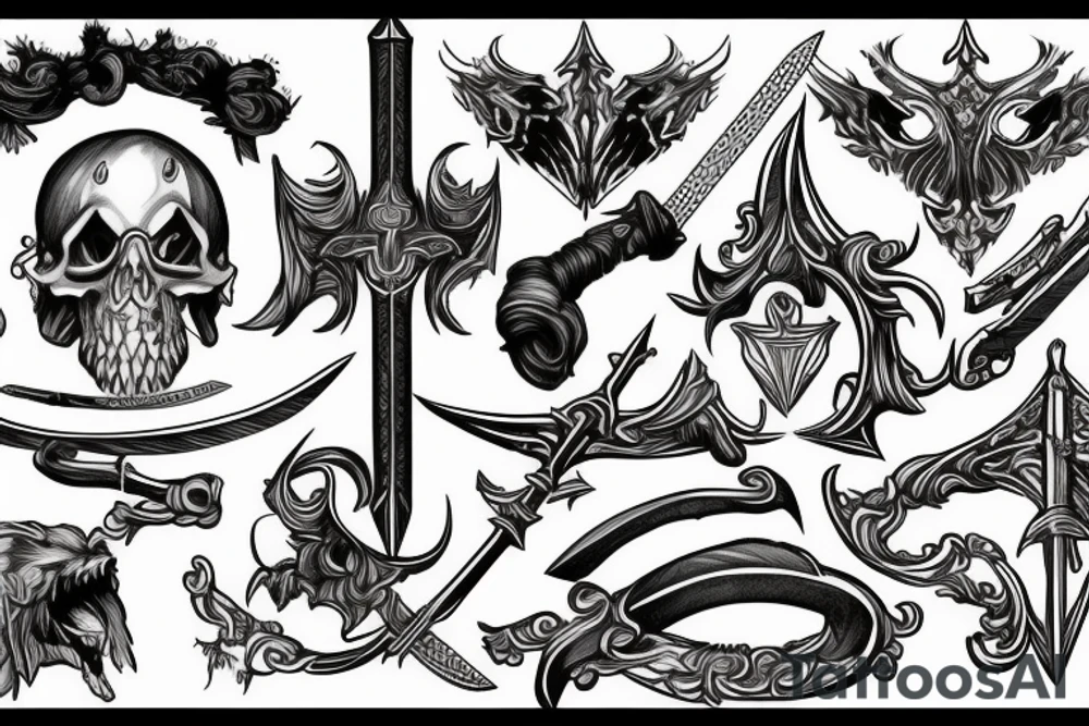 Sword tattoo idea