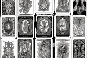 TAROT CARD THE IMPERATRICE tattoo idea
