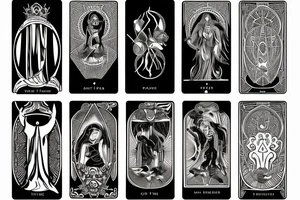 TAROT CARD THE IMPERATRICE tattoo idea