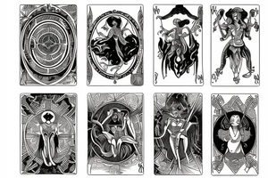 TAROT CARD THE IMPERATRICE tattoo idea