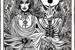 TAROT CARD THE IMPERATRICE tattoo idea