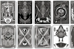 TAROT CARD tattoo idea