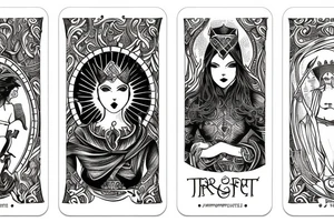 TAROT CARD THE IMPERACTRICE tattoo idea