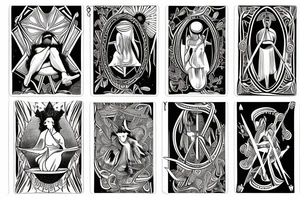 TAROT CARD THE IMPERACTRICE tattoo idea