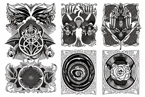 THE IMPERATRICE CARD tattoo idea