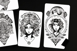 THE IMPERATRICE CARD tattoo idea
