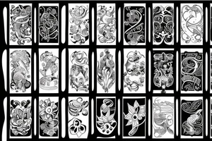 Flash tattoos for festival tattoo idea