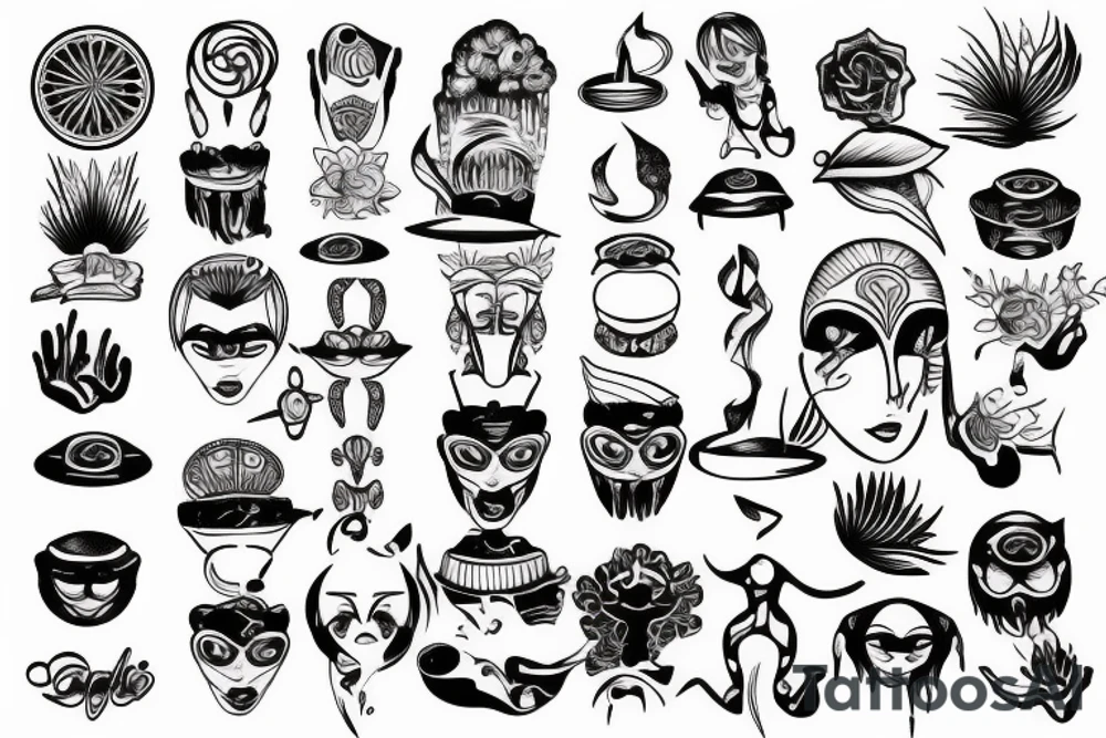 Flash tattoos funny tattoo idea