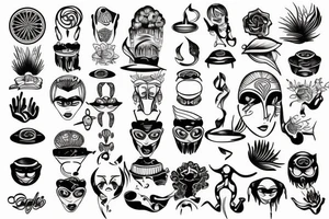 Flash tattoos funny tattoo idea