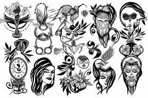 Flash tattoos funny tattoo idea