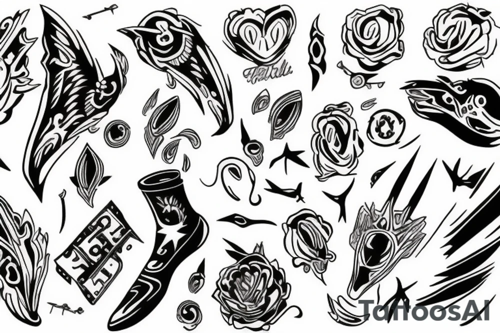 Flash tattoo design tattoo idea