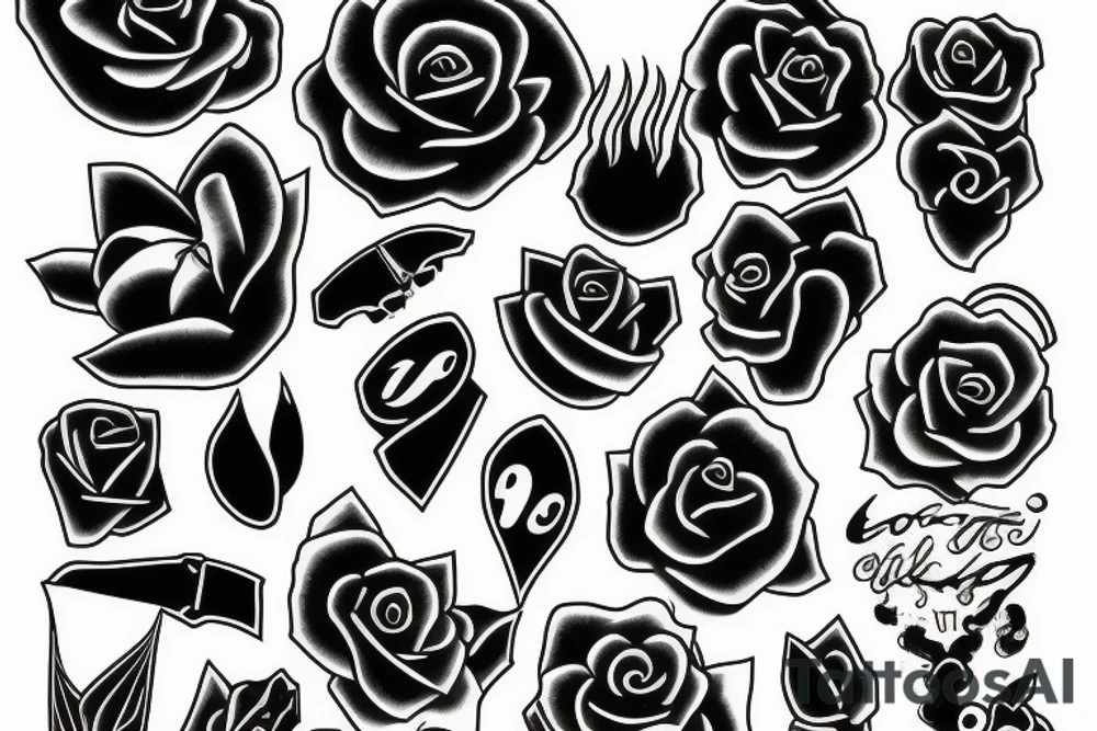 Flash tattoo design tattoo idea